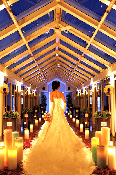 結婚式場の演出例