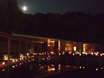 セラミックパークMINOで演出しました